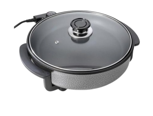 Frying pan - Connects to electricity and ready for use - Diameter 30 cm